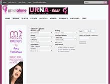 Tablet Screenshot of profiles.urnotalone.com